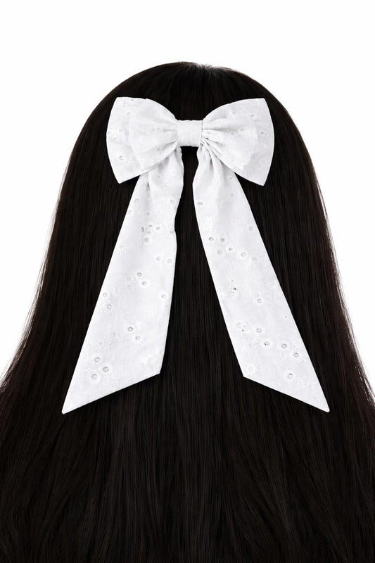 Baib bow White