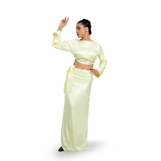 Baib 2 in Butter Yellow Set