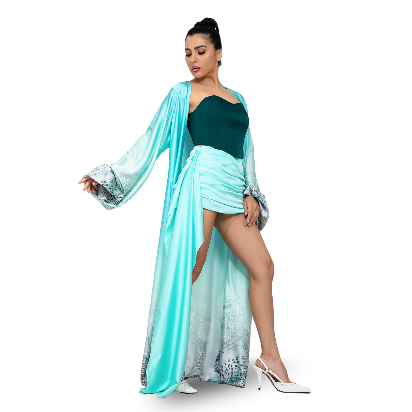 Baib 3 in Serene Blue Set