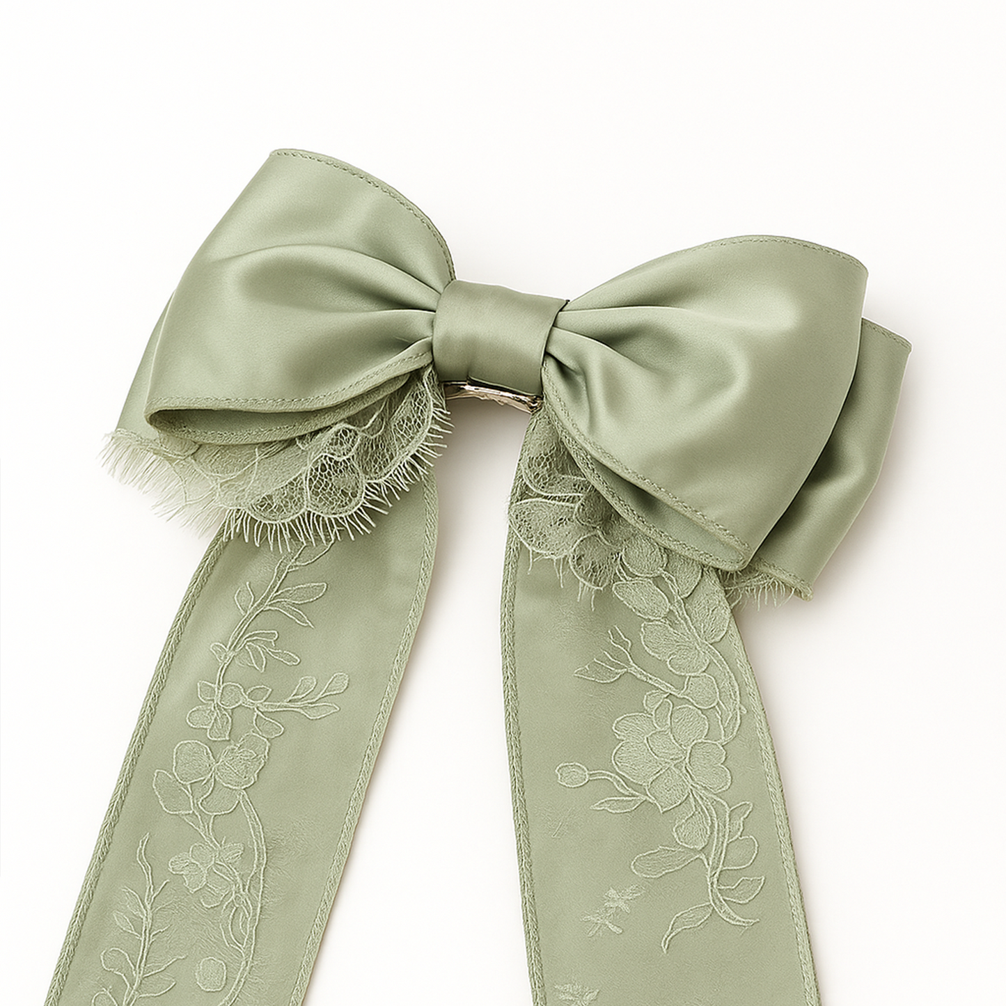 Baib Bow in Olive