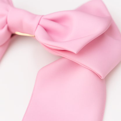 Baib Bow in Pastel Pink
