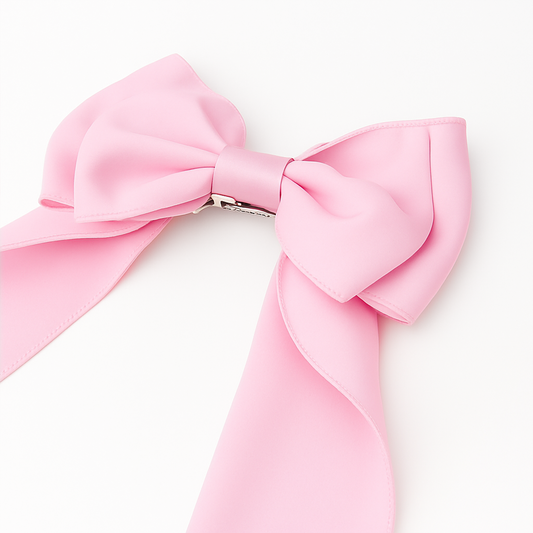 Baib Bow in Pastel Pink