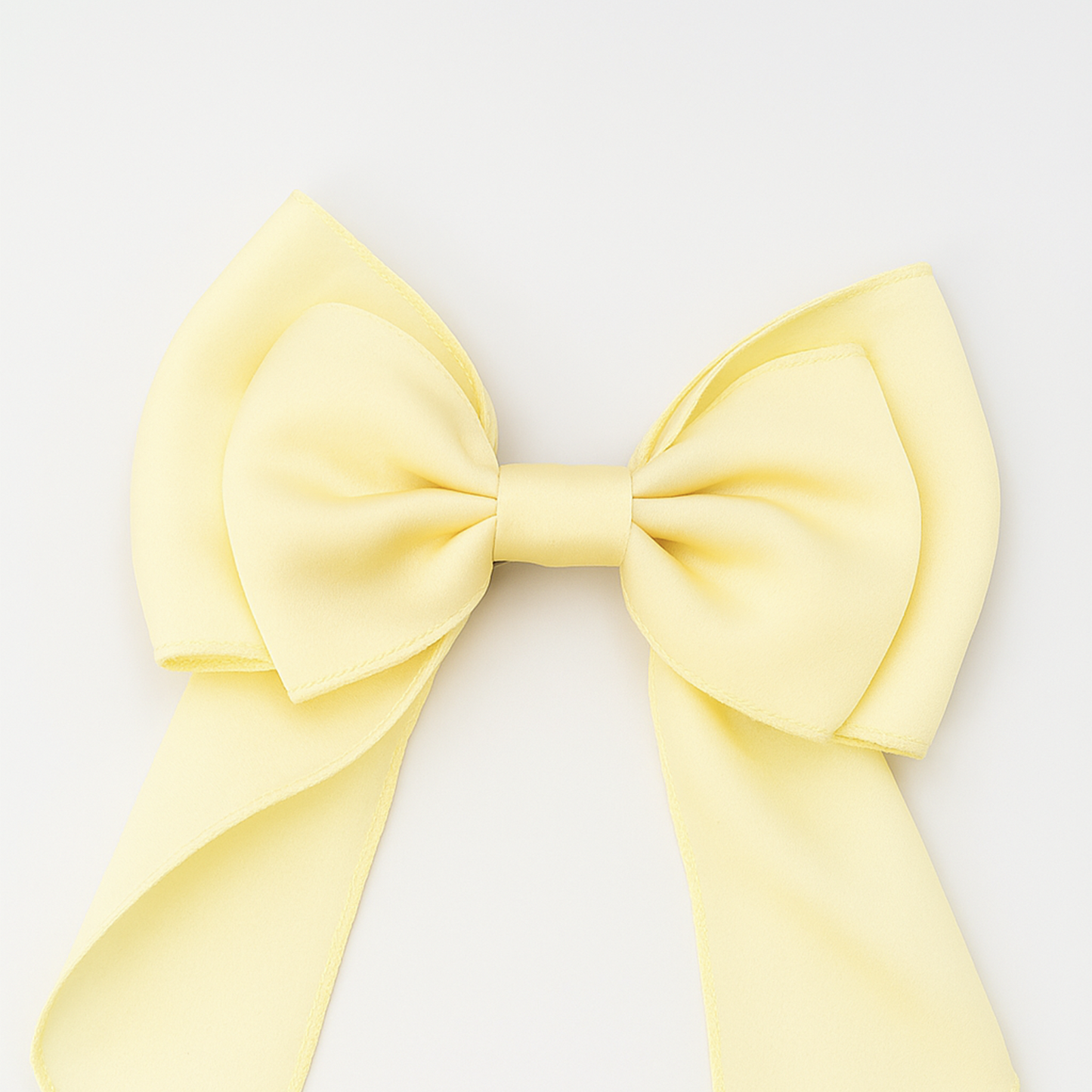 Baib Bow in Butter Yellow