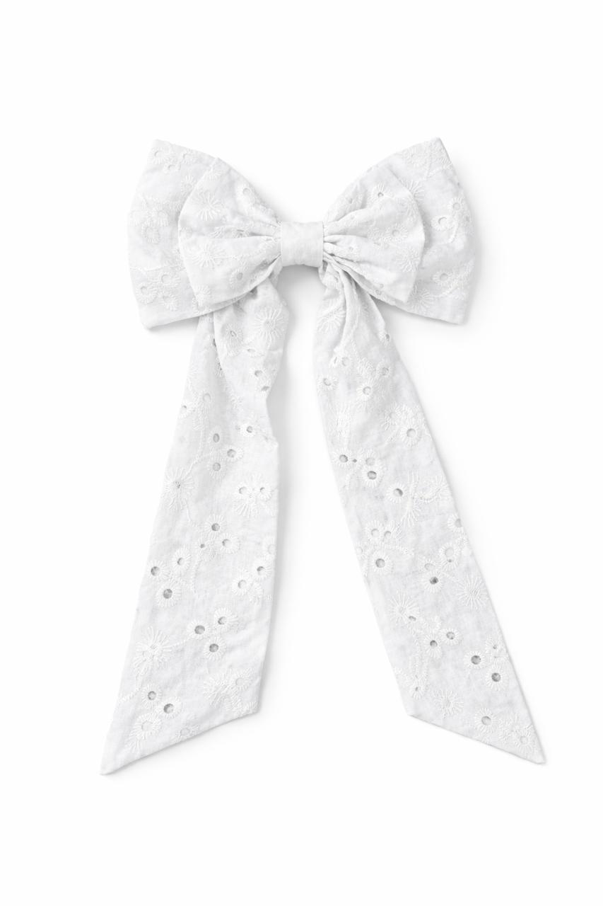 Baib bow White