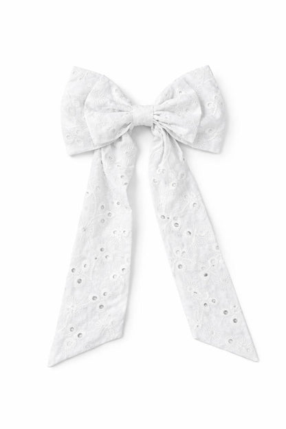 Baib bow White