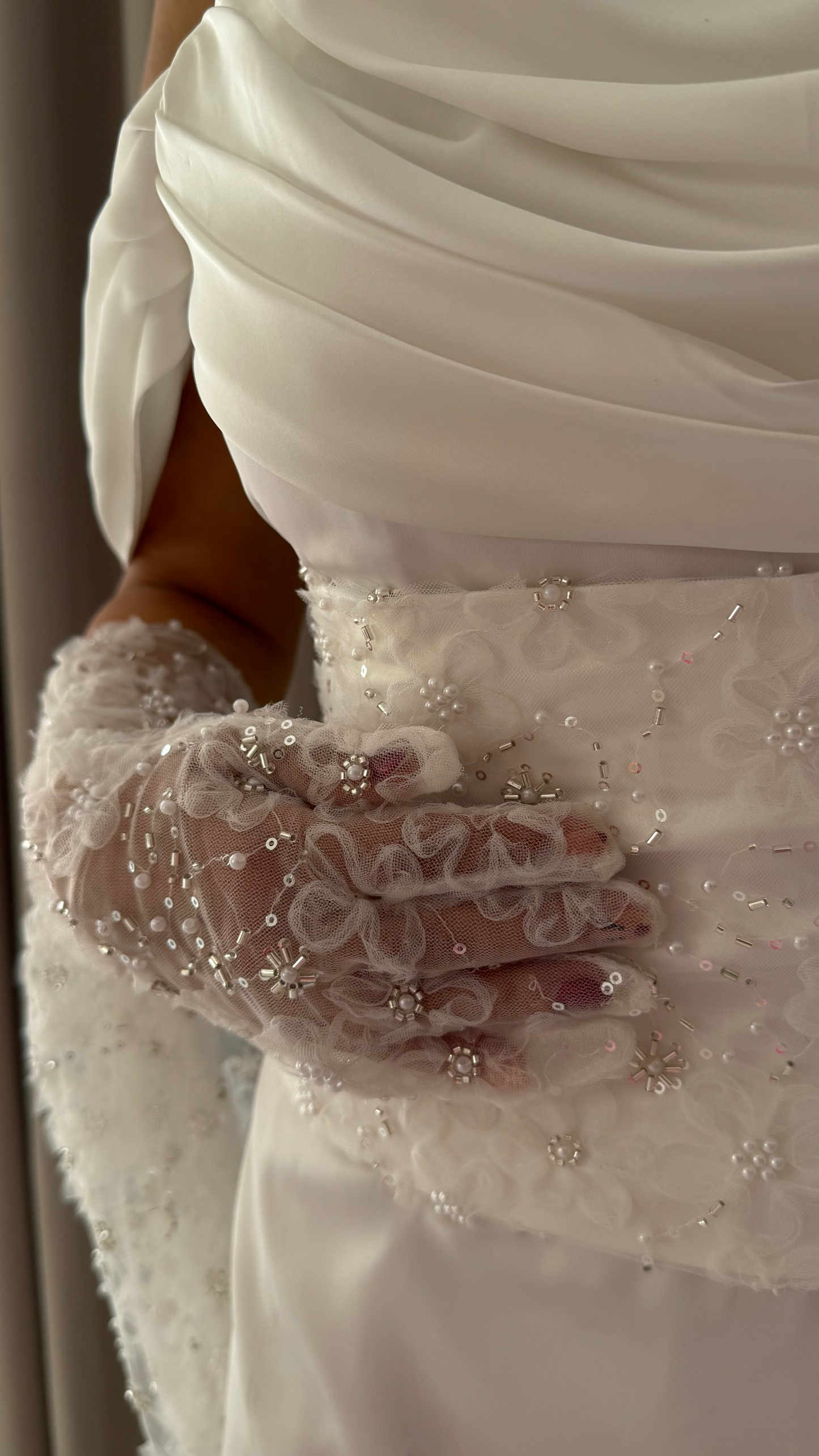 Baib 14 Fancy White Dress