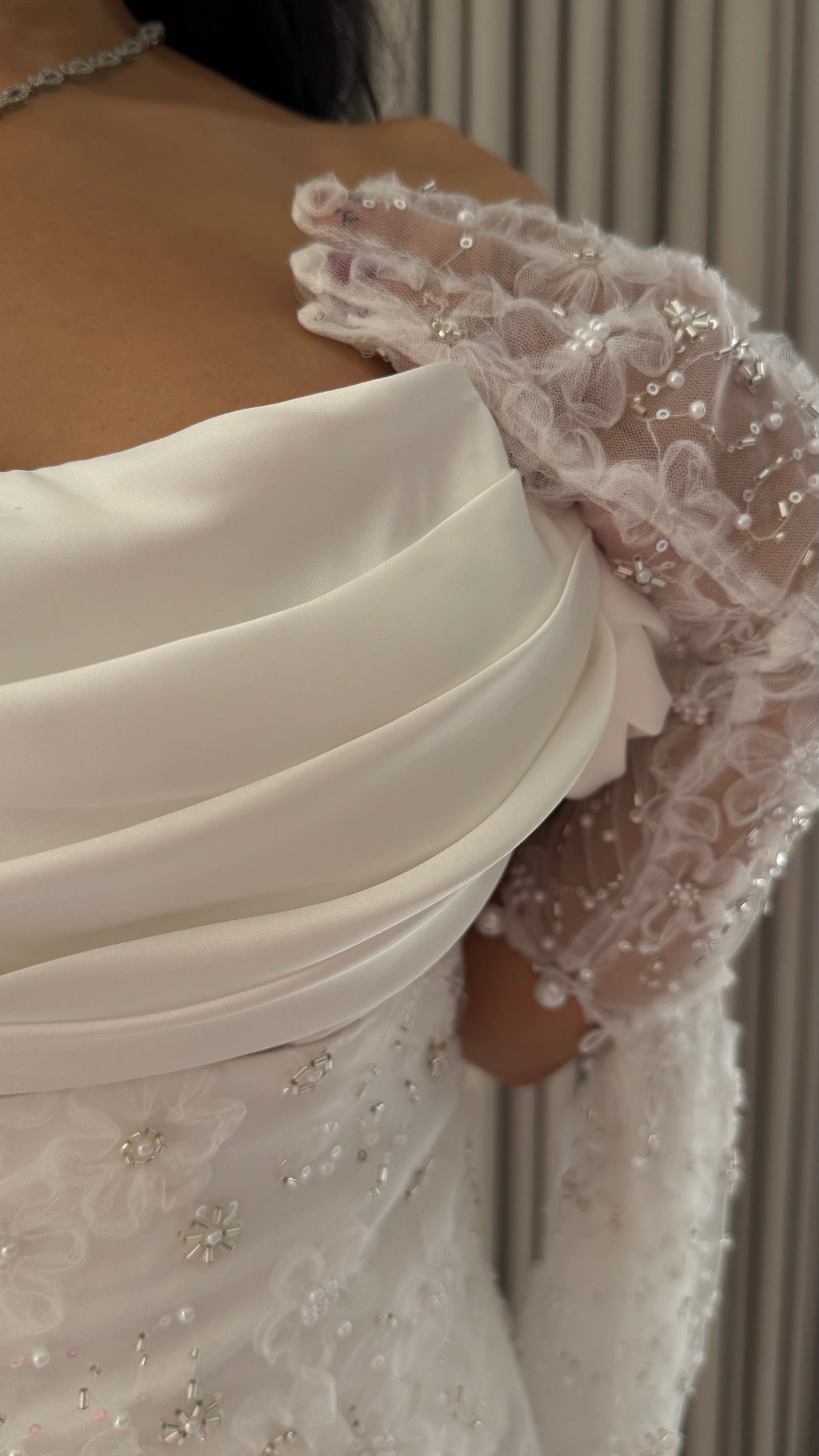 Baib 14 Fancy White Dress