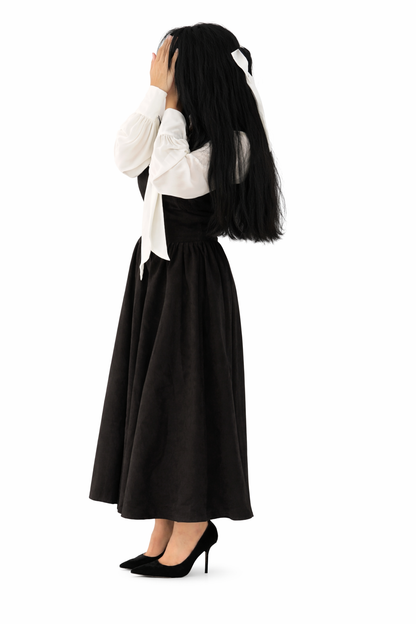 Baib 8  White & Black Dress