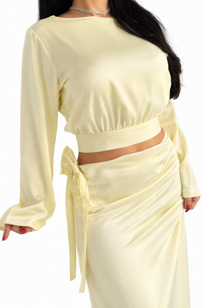 Baib 2 in Butter Yellow Set