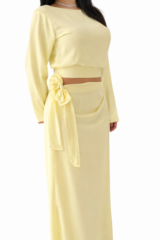Baib 2 in Butter Yellow Set